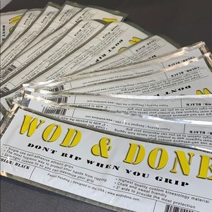 WOD & DONE non-slip/rip grips